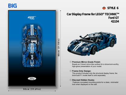 LEGO Wall Display Frame for Ford GT (42154)