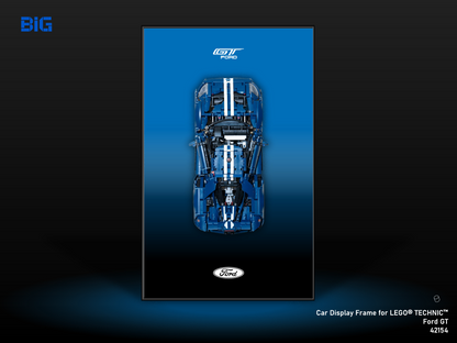 LEGO Wall Display Frame for Ford GT (42154)