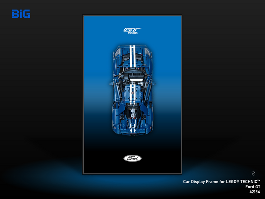 LEGO Wall Display Frame for Ford GT (42154)