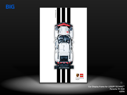 LEGO Wall Display Frame for Porsche 911 RSR  (42096)