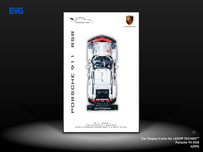 LEGO Wall Display Frame for Porsche 911 RSR  (42096)