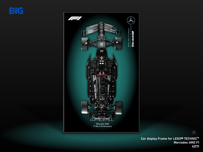 LEGO Wall Display Frame for Mercedes AMG F1  (42171)