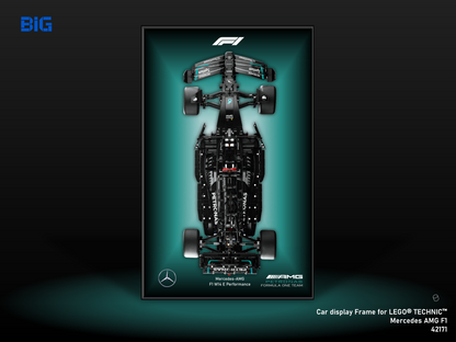 LEGO Wall Display Frame for Mercedes AMG F1  (42171)