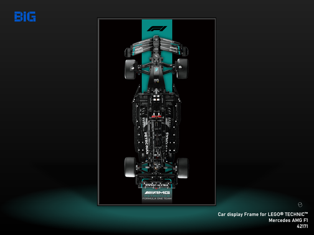 LEGO Wall Display Frame for Mercedes AMG F1  (42171)