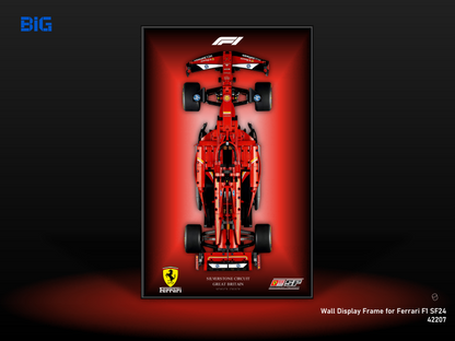 LEGO Wall Display Frame for Ferrari F1 SF24 (42207)