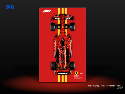 LEGO Wall Display Frame for Ferrari F1 SF24 (42207)