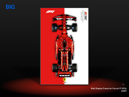 LEGO Wall Display Frame for Ferrari F1 SF24 (42207)