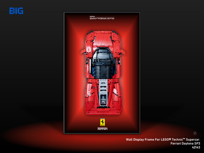 LEGO Wall Display Frame for Ferrari Daytona SP3 (42143)