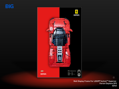 LEGO Wall Display Frame for Ferrari Daytona SP3 (42143)