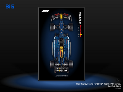 LEGO Wall Display Frame for Red Bull RB20 (42206)