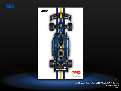 LEGO Wall Display Frame for Red Bull RB20 (42206)