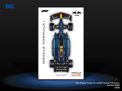 LEGO Wall Display Frame for Red Bull RB20 (42206)