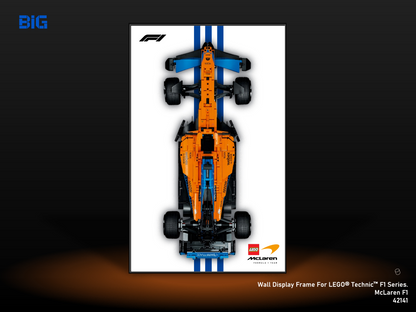LEGO Wall Display Frame for Series McLaren F1 (42141)