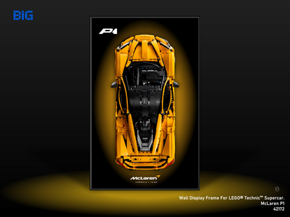 LEGO Wall Display Frame for Supercar McLaren P1 (42172)