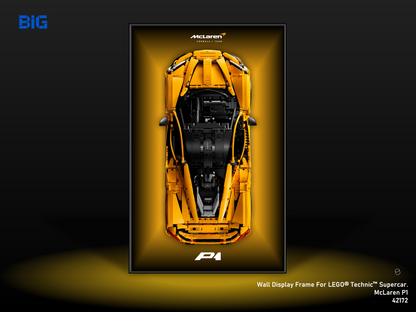LEGO Wall Display Frame for Supercar McLaren P1 (42172)