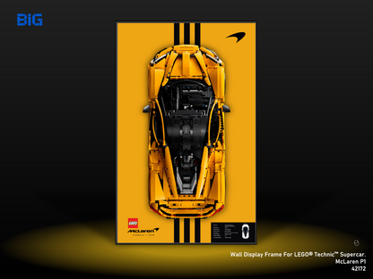 LEGO Wall Display Frame for Supercar McLaren P1 (42172)