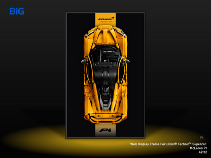 LEGO Wall Display Frame for Supercar McLaren P1 (42172)