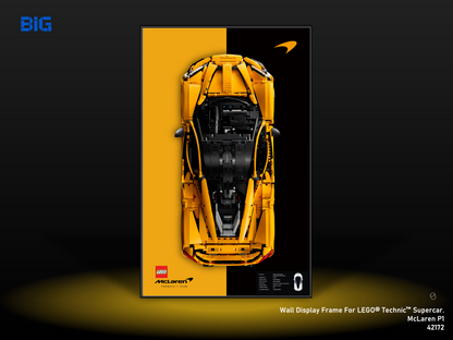 LEGO Wall Display Frame for Supercar McLaren P1 (42172)