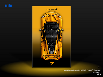 LEGO Wall Display Frame for Supercar McLaren P1 (42172)