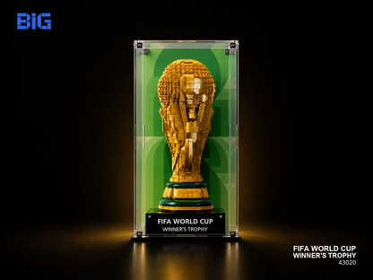 Acrylic Display Case for LEGO® Editions FIFA World Cup Official Trophy (43020)