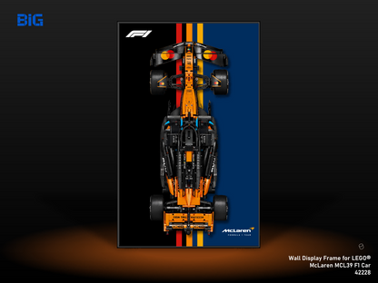 Wall Display Frame for LEGO® McLaren MCL39 F1 Car (42228)