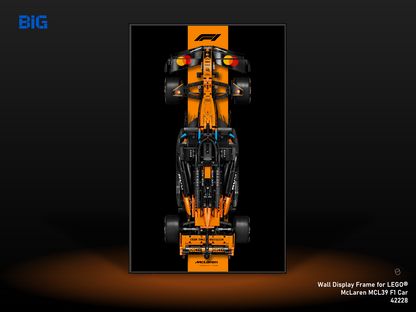 Wall Display Frame for LEGO® McLaren MCL39 F1 Car (42228)
