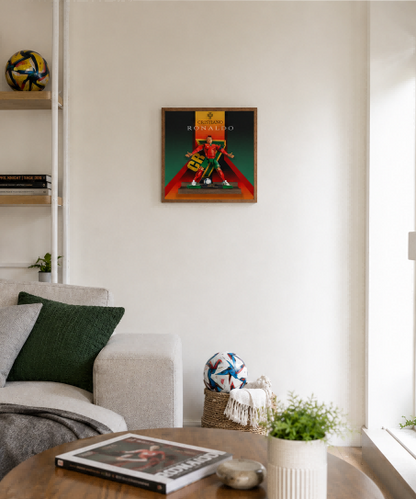 Wall Display Frame for LEGO® Editions Cristiano Ronaldo – Soccer Legend (43016)