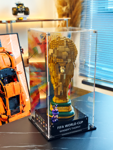 Acrylic Display Case for LEGO® Editions FIFA World Cup Official Trophy (43020)