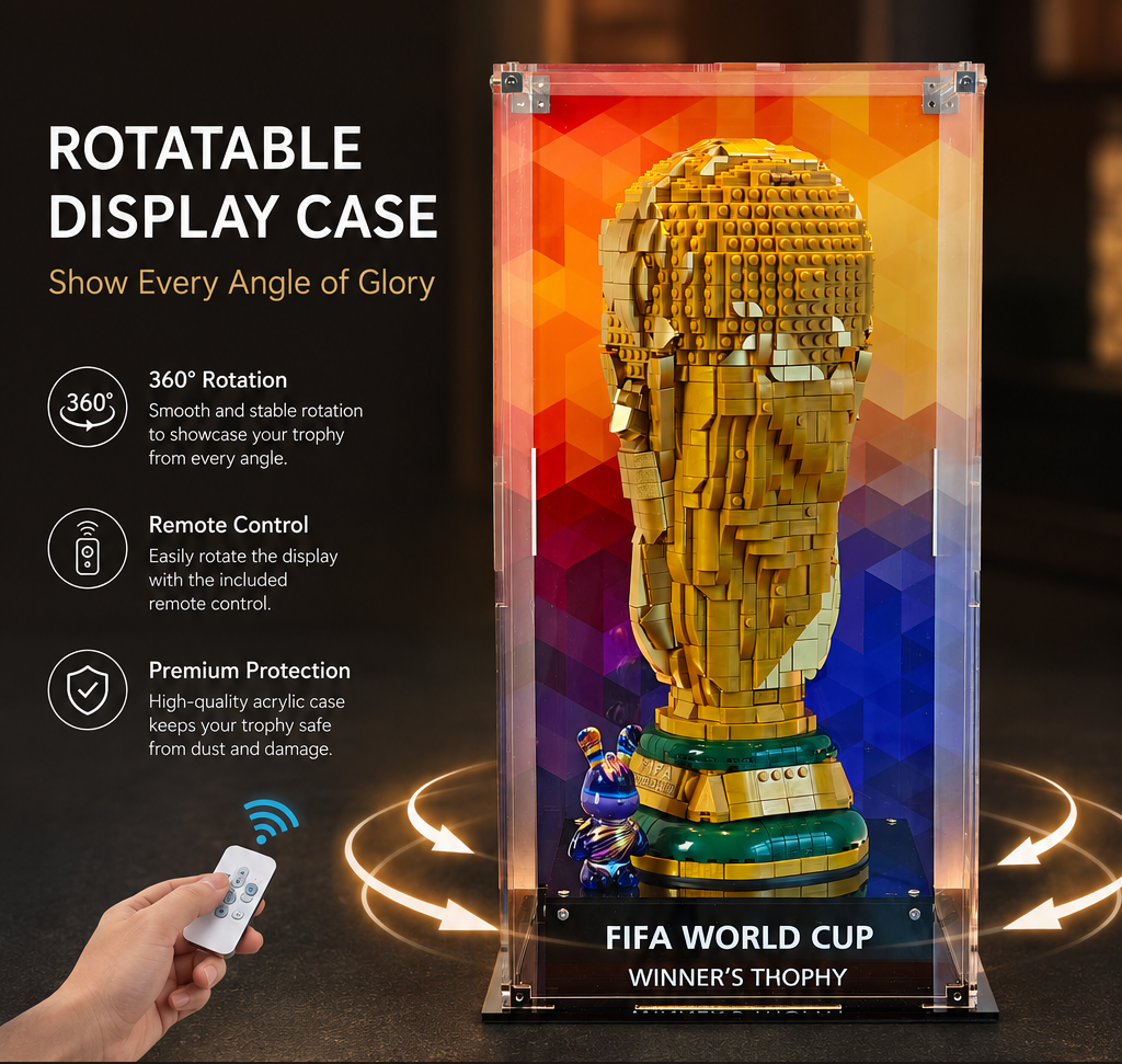 Acrylic Display Case for LEGO® Editions FIFA World Cup Official Trophy (43020)