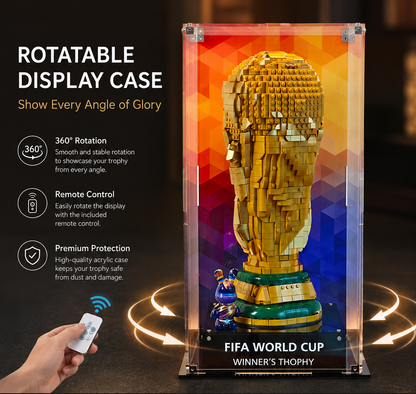 Acrylic Display Case for LEGO® Editions FIFA World Cup Official Trophy (43020)