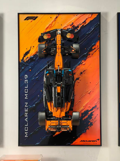 Wall Display Frame for LEGO® McLaren MCL39 F1 Car (42228)